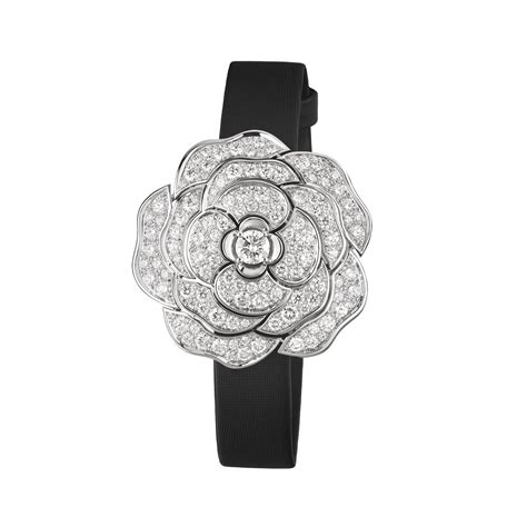 montre chanel camelia prix|Montres Joaillières Camélia .